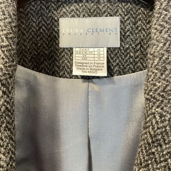 Herringbone wool jacket - Picture 2 of 7